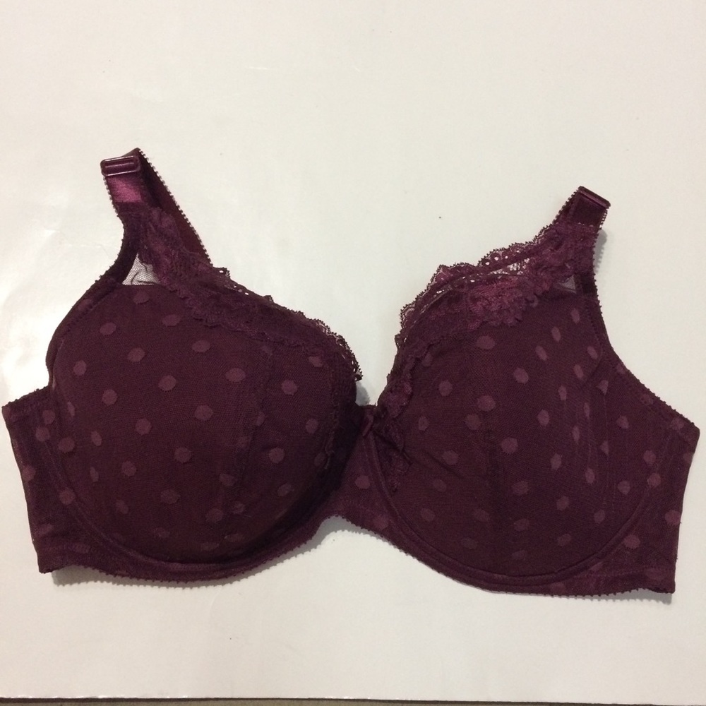 Adore Me Lace Overlay Underwire Bra - 42 DDD
